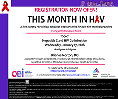 January This Month in HIV: Hepatitis C and HIV Co-infection